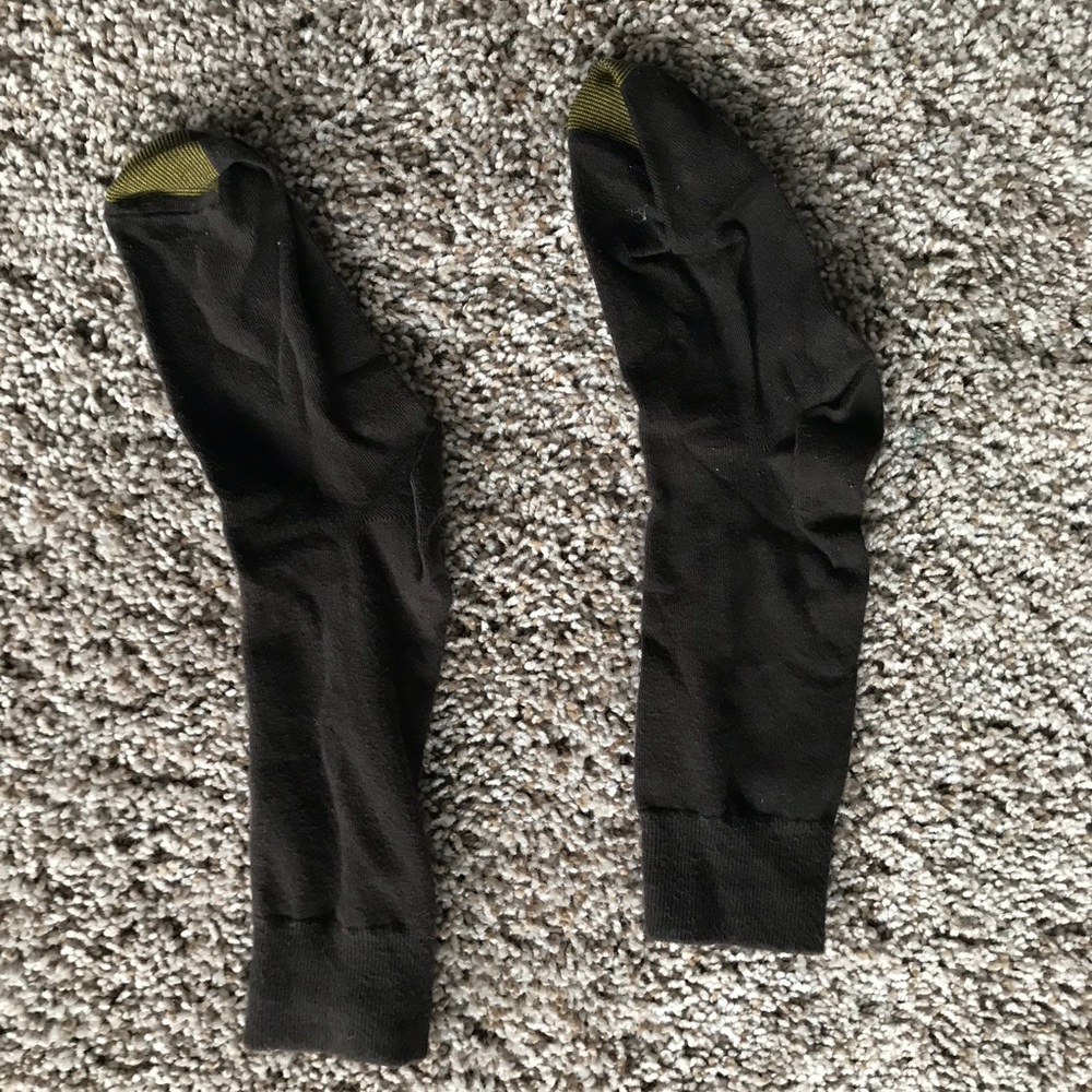 Brown dress socks